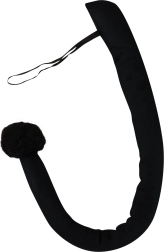 Teufelsschwanz aus Filz mit formbarem Draht