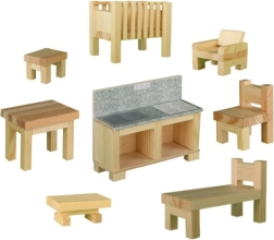 Miniatur-Holzmöbel CREATIVE KITS