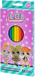 Dreikant-Buntstifte 12 Stk. ASTRA L.O.L. SURPRISE