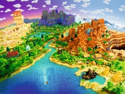 Puzzle 1500 Teile Ravensburger Minecraft World