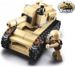 Sluban Army 8-in-1 Panzer – Minibausteine