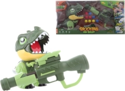 Schießset mit Dinosaurier und Batteriebällen