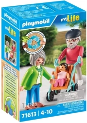 Figuren PLAYMOBIL Mein Leben Großeltern mit Enkelkind