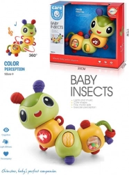 drehbares Rasselspielzeug Raupe 360°