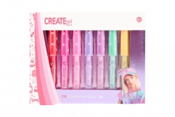 Duftende glitzernde Lipglosse – Set mit 7 Stück CREATE IT!