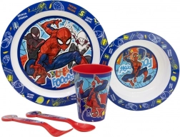 5-teiliges Kindergeschirr-Set SPIDERMAN (STOR)
