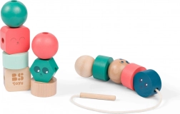 Holz-Fädelperlen für die Kleinsten