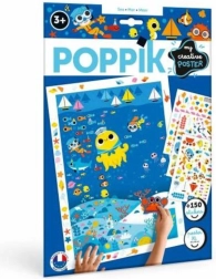 Kreatives Sticker-Set Meer