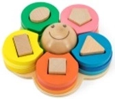 Holz-Puzzlespiel Blume