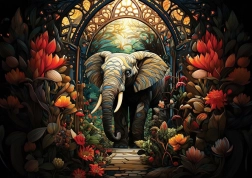 Puzzle Blumenwächter 1000 Teile ART PUZZLE