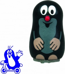 Stempel Maulwurf auf dem Roller