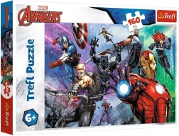 Puzzle 160 Teile MARVEL Avengers – Helden immer bereit