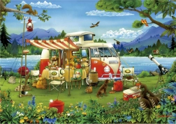 Educa Puzzle Camping 1000 Teile