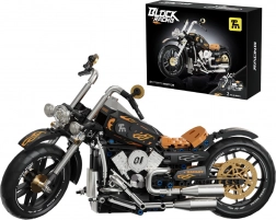 Bausteinset Schwarzes Motorrad 455 Teile