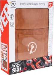 Kinderset mit Werkzeug und Umhängetasche, 24 Teile