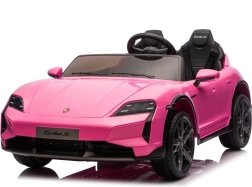 Elektrisches Kinderauto Porsche Taycan Turbo S – rosa