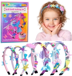 Kreatives DIY-Set zur Herstellung von Haarreifen – Meerjungfrau und Muscheln