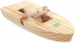 Holzboot mit Gummibandantrieb Vilac