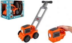 Kinder-Rasenmäher mit Seifenblasen