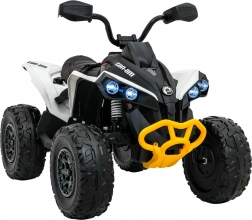 Elektrisches Kinder-Quad Maverick ATV weiß