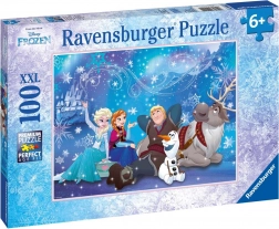 Puzzle Ravensburger Die Eiskönigin - Die Eismagie 100 Teile