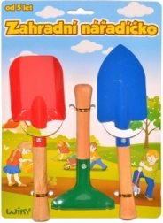 Kinder-Gartengeräte aus Metall, 3 Stück