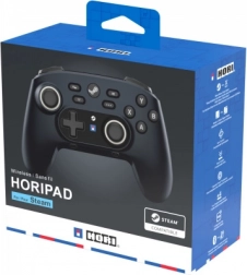 Kabelloser Controller HORIPAD Pro für Steam – Midnight Black