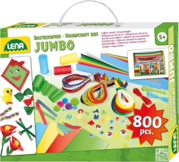 Lena Kreativer Jumbo Koffer grün für Kinder