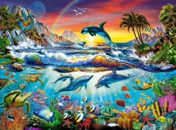 Puzzle 3000 Teile Paradise Cove