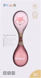 Doppelseitige Holz-Rumba-Kugel mit Fuchs Polar B