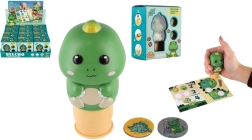 Kinderstempel mit Dinosaurier-Aufklebern – Kreativset