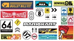 Geschenkpapier Super Mario