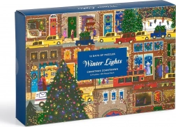 Puzzle-Adventskalender Winterlichter