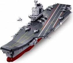 Sluban Model Bricks M38-B1210 Flugzeugträger Shandong