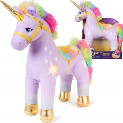 Plüscheinhorn WILDSTAR mit Licht 35 cm – UNICORN ACADEMY