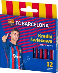Wachsmalstifte ASTRA FC Barcelona 12 Stk.