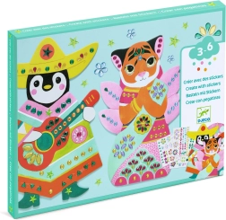 Collage mit Edelsteinen DJECO