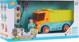 Schraubbare Kippmulde mit Zubehör und Licht-Semafor-Spiel