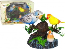 Singende bewegliche Papageien Bunter Baum