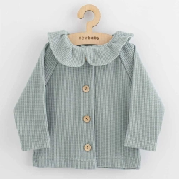Baby-Jäckchen mit Knöpfen New Baby Luxury Clothing Laura grau 86 (12–18 Monate)