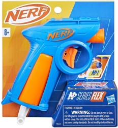 Nerf N Series Flex kompakter Blaster für Schaumstoffpfeile