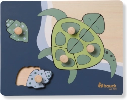 Hauck Holzpuzzle mit Griffen Turtle