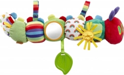 Textilspielzeug Die kleine Raupe Nimmersatt – Aktiv-Plüschrassel und Beißring