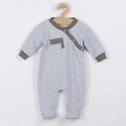 Baby-Overall Koala Kamil grau 74 (6–9 Monate)