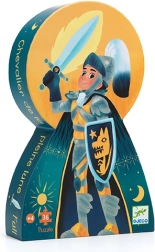 Puzzle Ritter Vollmond - DJECO, 36 Teile