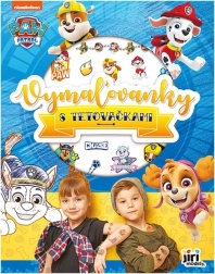 Malbuch Paw Patrol mit Kinder-Tattoos – 1 Stück