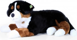 Großer Plüsch‑Berner Sennenhund liegend 89 cm eco‑friendly