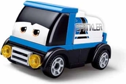 Sluban Aufzieh-Auto Blaue Zisterne mit Augen