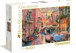 Puzzle 6000 Teile Sonnenuntergang in Venedig