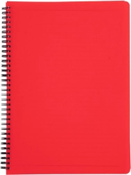 Ringblock A5 Classic Rot